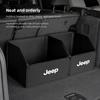 Car Trunk Storage Box Foldable Suitcase Travel Organizer Bag For Jeep Grand Cherokee Wrangler JK Gladiator Compass Renegade AMT1