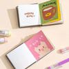 3Pcs Thick Drawing Paper Mini Drawing Book Compact PU Leather Cover Miniature Sketchbook Unlined No Bleed Extra Small Notepads