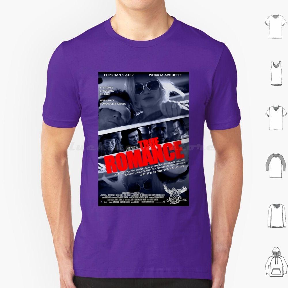 True Romance T Shirt 6xl Cotton Cool Tee True Romance Movie Film Love Cool Trend S