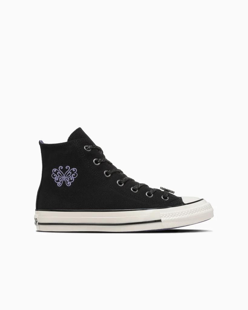 31318040 ANNA SUI Converse All Star Aged Hi Black Purple (Men's)