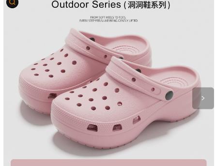 Lightweight EVA Slip On Clogs with Ventilation Holes Adjustable Heel Strap Comfortable Outdoor Footwear for Women and Students