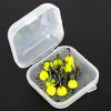10Pcs/Box Mini Ice Fishing Hook Rust-resistant High Carbon Steel Good Toughness Solid Treble