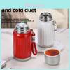 Roman Little Chubby Insulated Mug With Tea Strainer For Outdoor Travel And Gift Giving