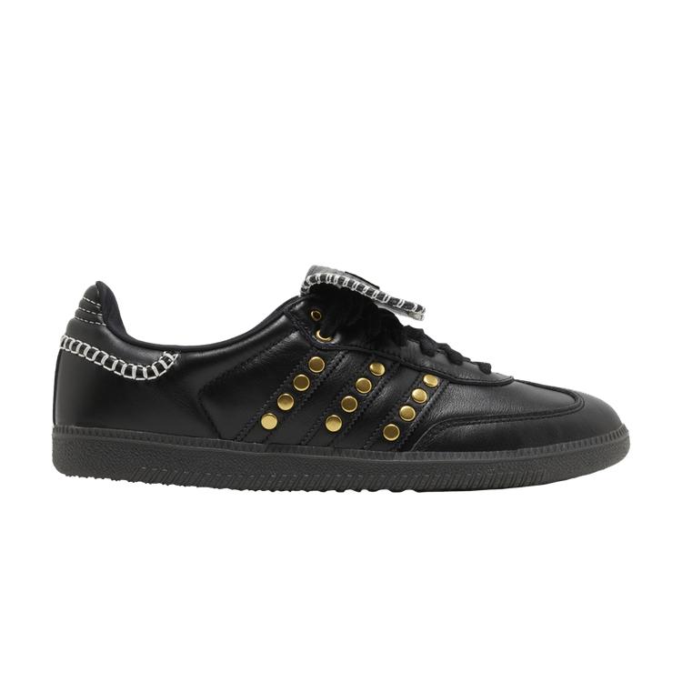 Pánske tenisky adidas Samba Wales Bonner Studded Pack Čierne Core Black/Krémovo biele/Core Black 36.5 black