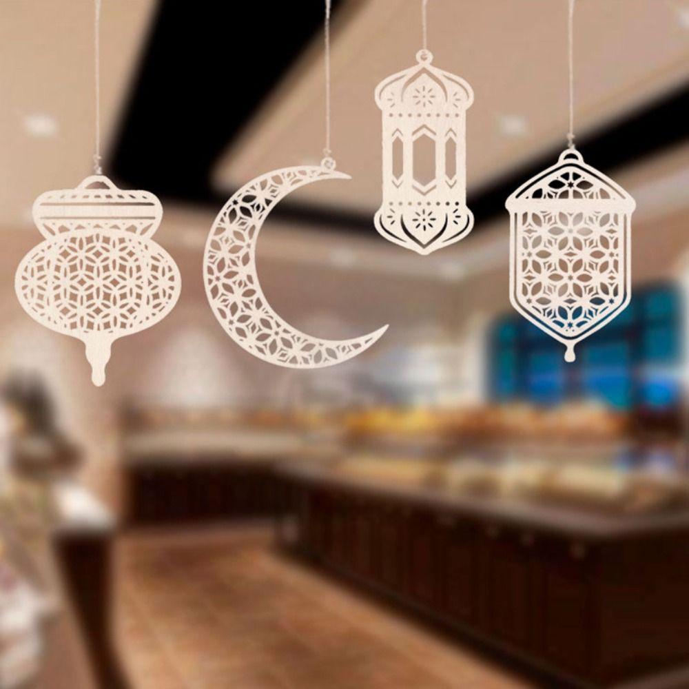 

DIY Craft Office Home Decor Eid Mubarak Подвесной Украшение Украшения Для Вечеринки Товары Для Вечеринки F