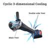 29800mAh 218VF Cordless Brushless Electric Angle Grinder 3 in 1 Polishing Grinding Cutting Machine Engraving Woodworking
