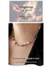 Dopamine Tourmaline & Freshwater Pearl Necklace - 2024 High-End Clavicle Chain
