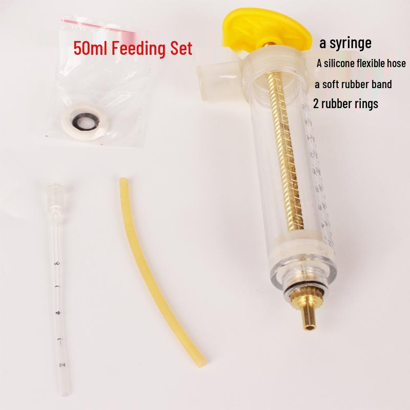 Silicone Soft Tube Bird Feeder for Baby Parrots, Budgies, Cockatiels & Chicks