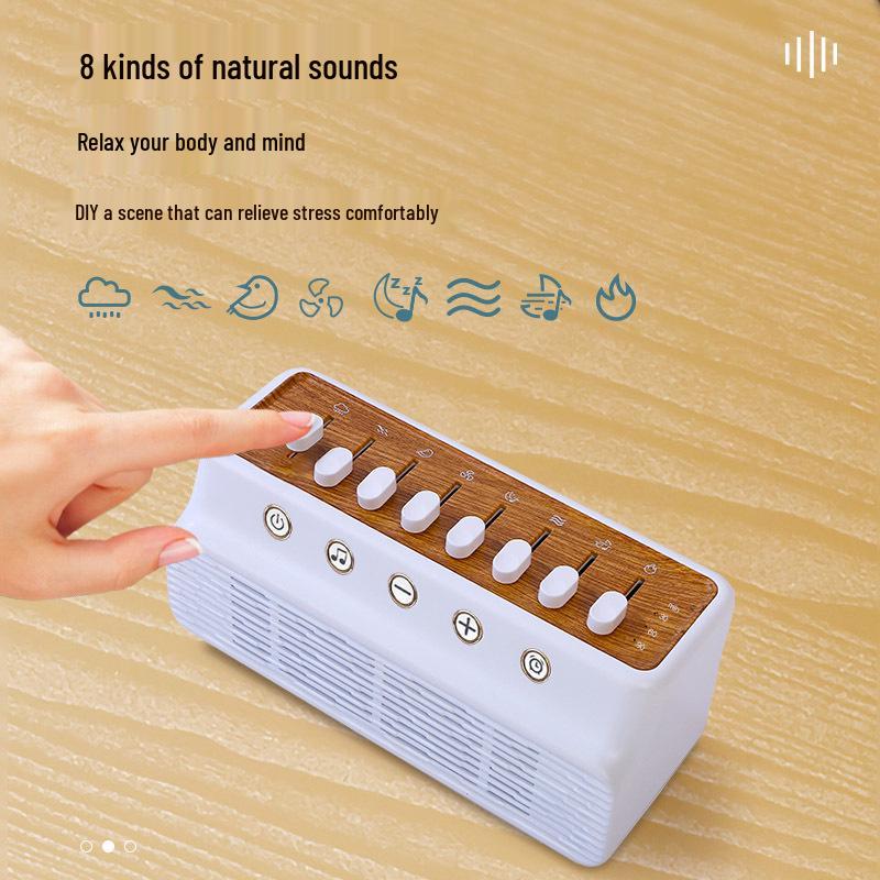 2025 High-Value Mini Wireless Bluetooth Speaker with White Noise for Desktop and Home Use