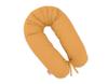 Longer Pregnancy Pillow for Pregnant Women To Sleep + Removable Cover - Mustard