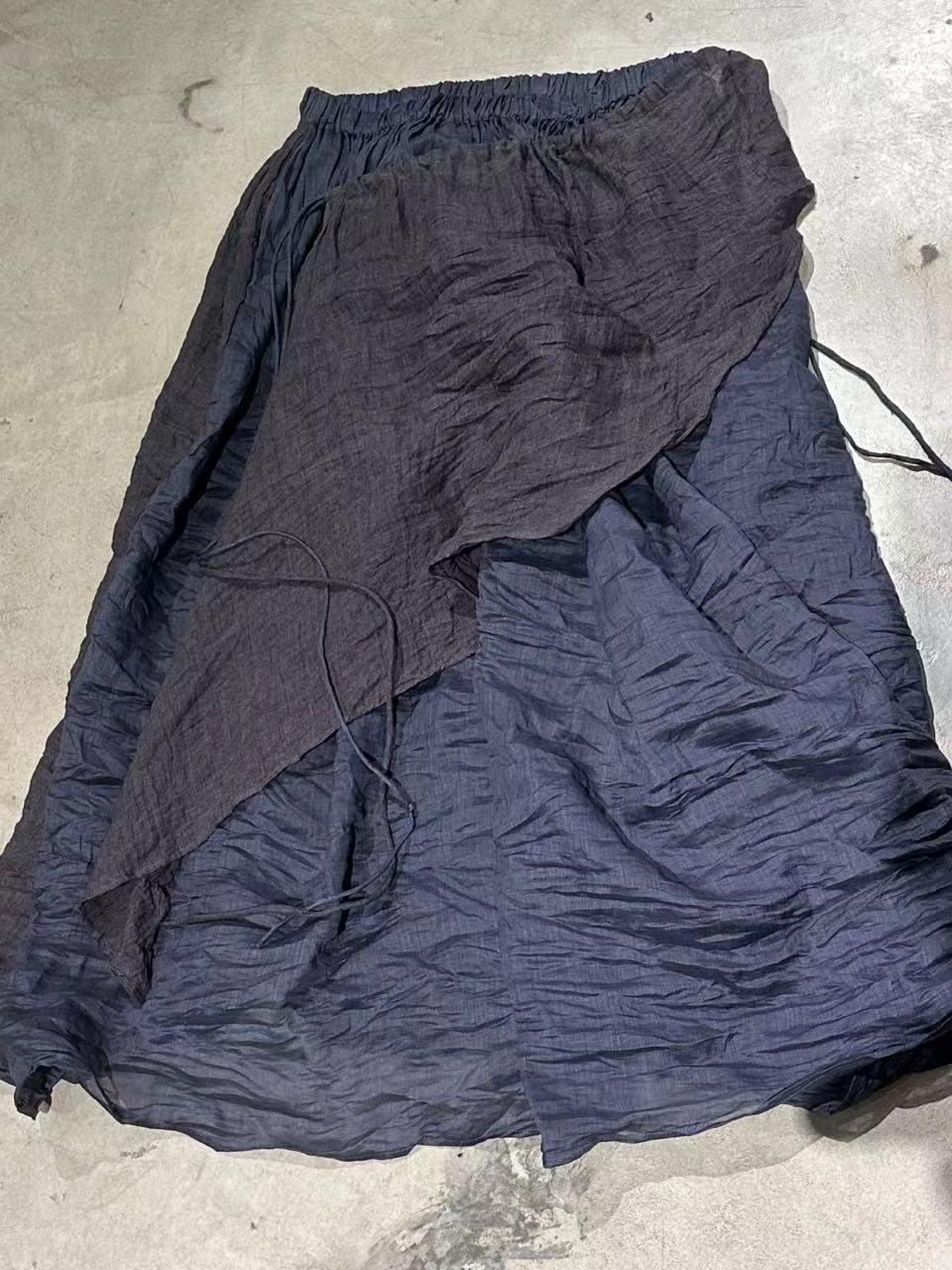 

Johnature Женские винтажные лоскутные цветные юбки с эластичной резинкой на талии, летние высококачественные повседневные мягкие женские юбки трапециевидной формы One Size