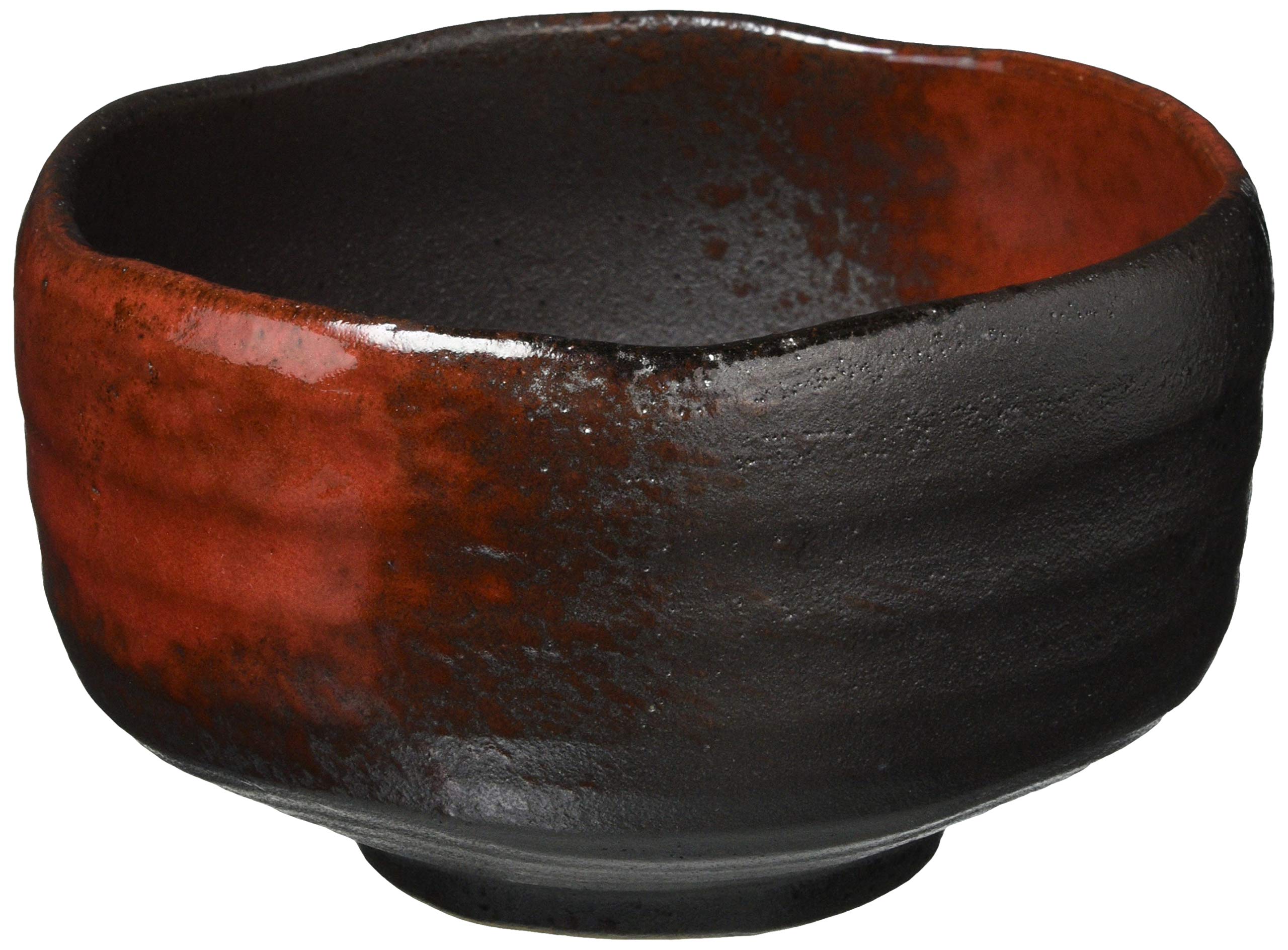 

Mino ware Matcha made in bowl, red, Japan, 505-39