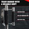 Heavy Duty Pull Down Cable Machine Attachment Rubber Handgrips Double D Handle  Home Gym
