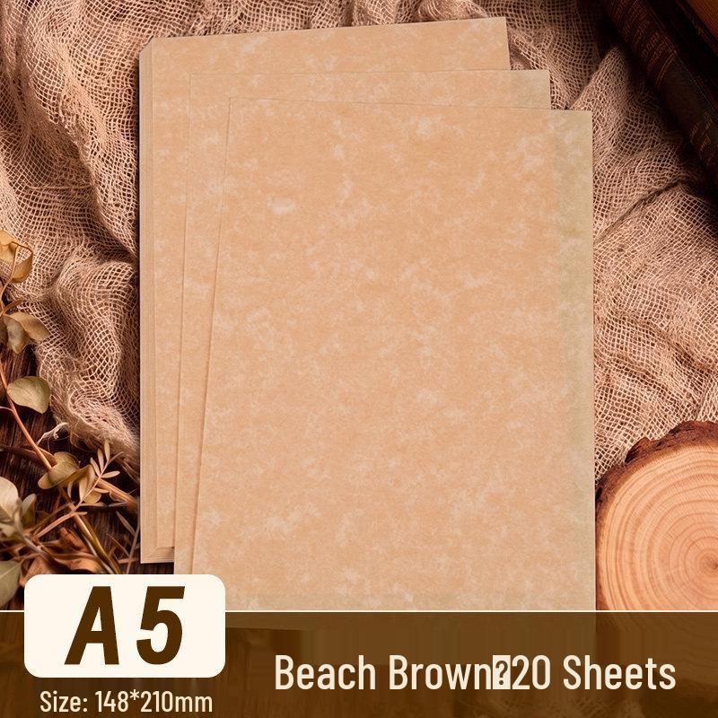 A4 300g Thick Kraft Paper for DIY Projects, Binding, and Printable Covers