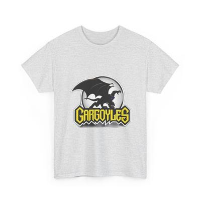 Gargoyles Grafik-T-Shirt - Cartoon-Shirt im Gothic-Stil, Fan-T-Shirt, Unisex Schwerbaumwolle