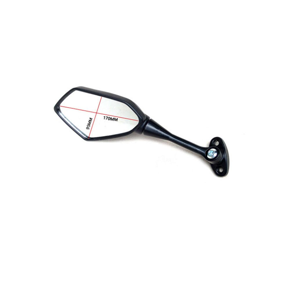 Kolip Motorcycle Rear View Side Mirrors Wide Angle Handlebar Wing Mirrors Compatible For YZF600 YZF R1 R6 R3 R125 R25 R15 2003 - 2009
