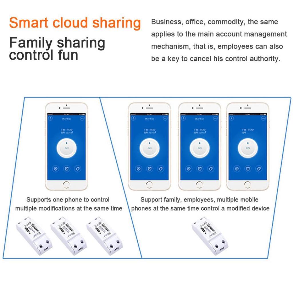 Buy CHRS Wifi Switch Universal Smart Home Automation Module Timer DIY at affordable prices