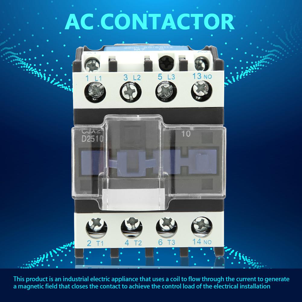 CJX22510 Hochempfindliches Industrielles Elektrisches AC Schütz 220V 25A