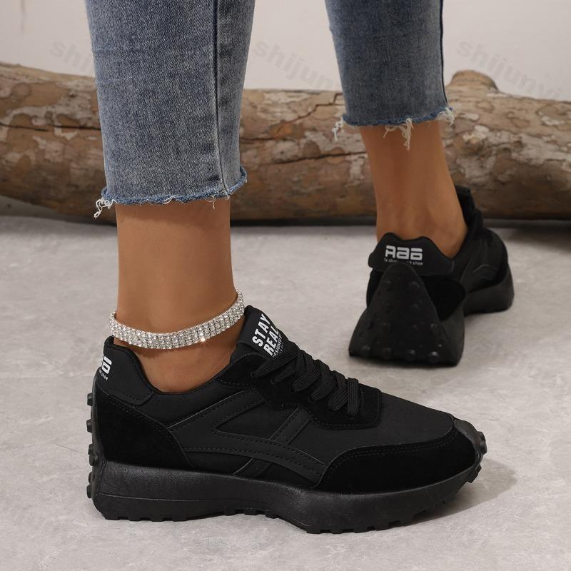 Women Causal Sneakers 2026 Autumn Platform Walking Shoes Woman Fashion Lace Up Sports Shoes Outdoor Non-slip Running Shoes