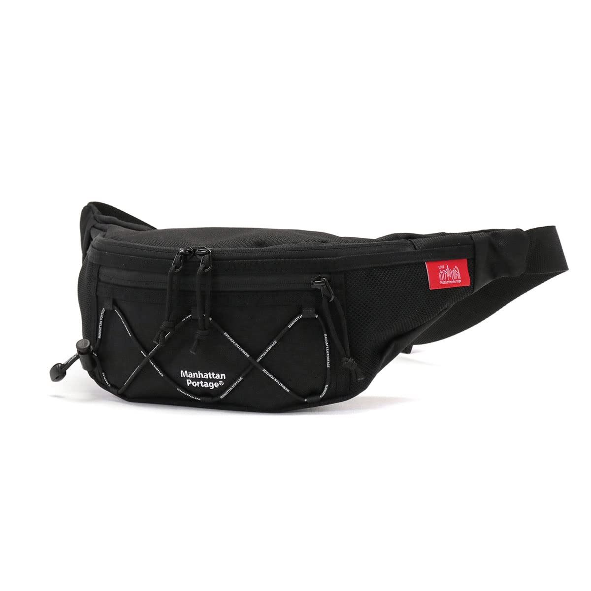 

Genuine Product Waist Bag MP1101LPBC Alleycat Waist Bag Drip BLK [Manhattan Portage] [Official] чорний