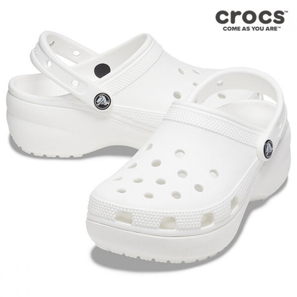 

Crocs Slipper Sandals Tqj 206750 100 Classic Platform Clog W Whi 260