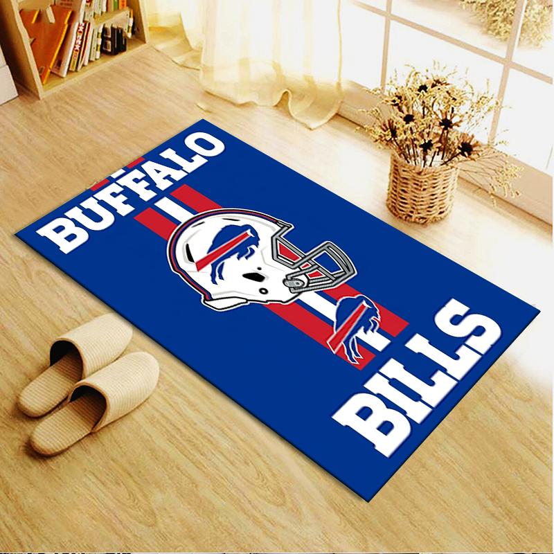 Buffalo Bills Tæppe til Stue Soveværelse Hjem Sofa Dekoration Børne Lege Skridsikker Gulvmåtte