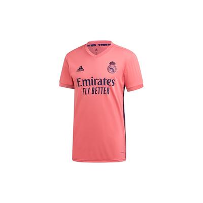 Herren Saison 20-21 Real Madrid Auswärts Kurzarm T-Shirt Trikot Rosa GI6463