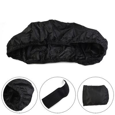 1pc Motorcycle Rain Seat Cover Universal Flexible Waterproof Saddle Cover Black Dust UV Sun Sown Protect Motorcycle Accessories