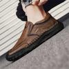 Męskie skórzane buty biznesowe Mokasyny Oddychające męskie mokasyny casualowe Męskie trampki