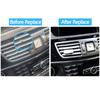 Car Front Air Conditioning AC Vent Air Vent Outlet Tab Clip Paddle For Mercedes BENZ W212 W207 Coupe E260 E350 E550