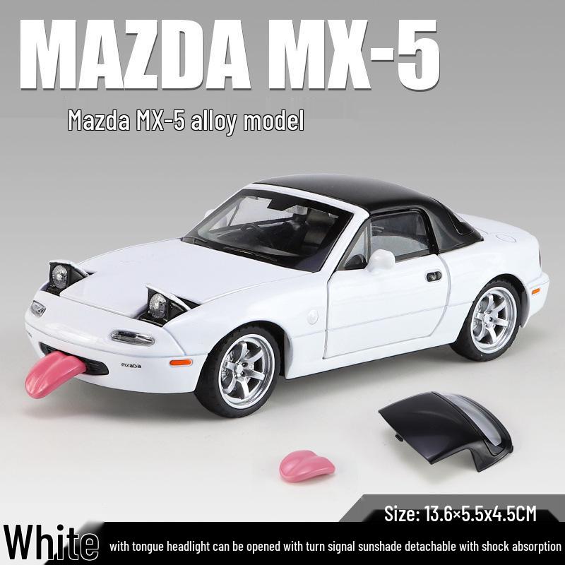 Mazda MX-5 Convertible 1:32 Alloy Model Car with Sound and Light Features