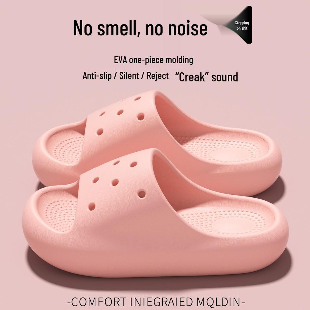 Boys' and Girls' Thick-Soled Slippers, Summer Parent-Child Style for Home and Bath, Medium To Large Sizes