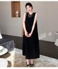 2026 Summer Maternity Sleeveless Slimming Dress for Pregnant Mothers