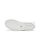 Covernat Woman Clover Heart Back Lace-Up Rain Boots Mid-Length Ivory