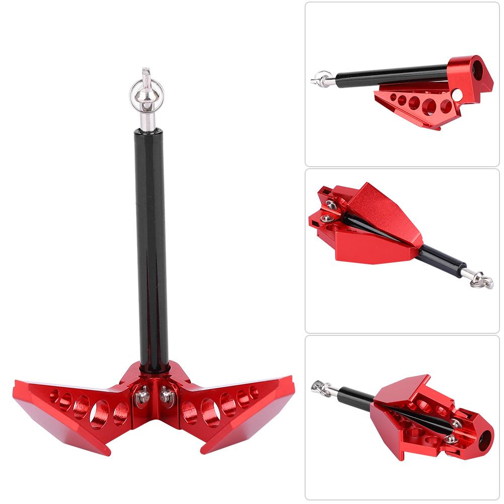 Universal Metal Foldable Heavy Duty Winch Anchor for 1:10 RC Car Crawler Accessory