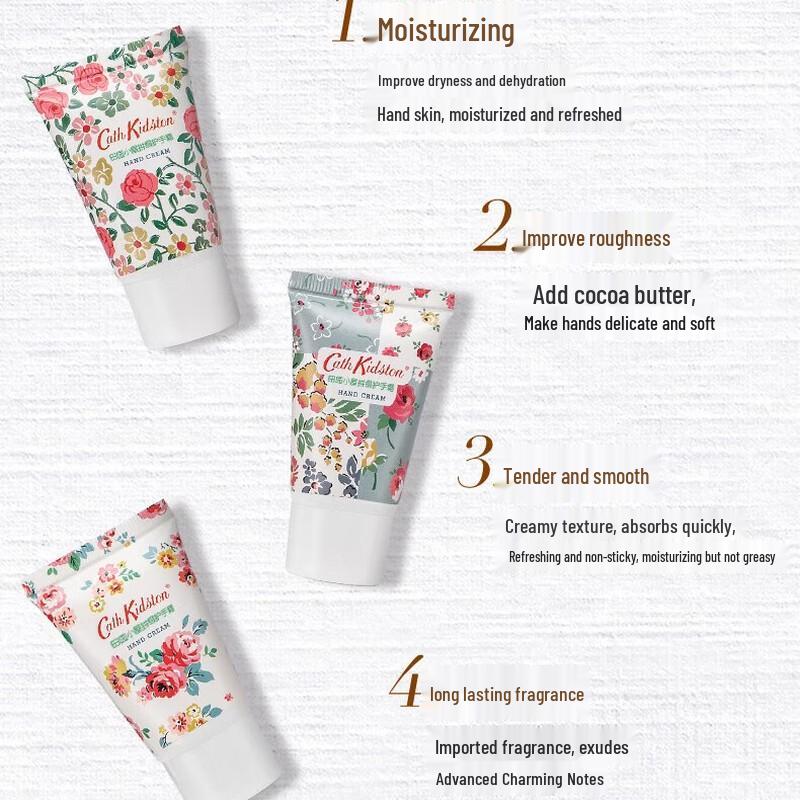 Cath Kidston Rural Cottage Patchwork Hand Cream Gift Set (3x30g)