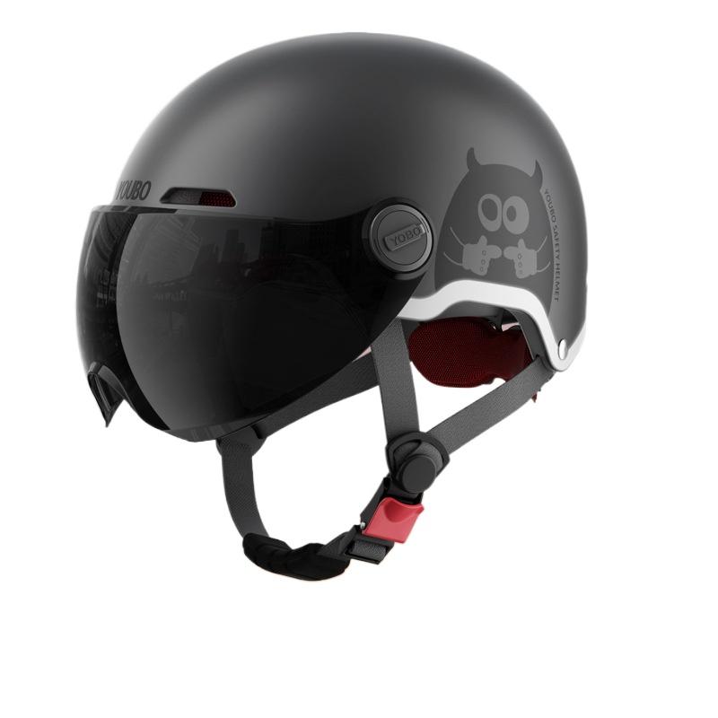 Electric Car Helmet Couple Four Seasons Universal Battery Motorcycle Men's Half Helmet Helmet