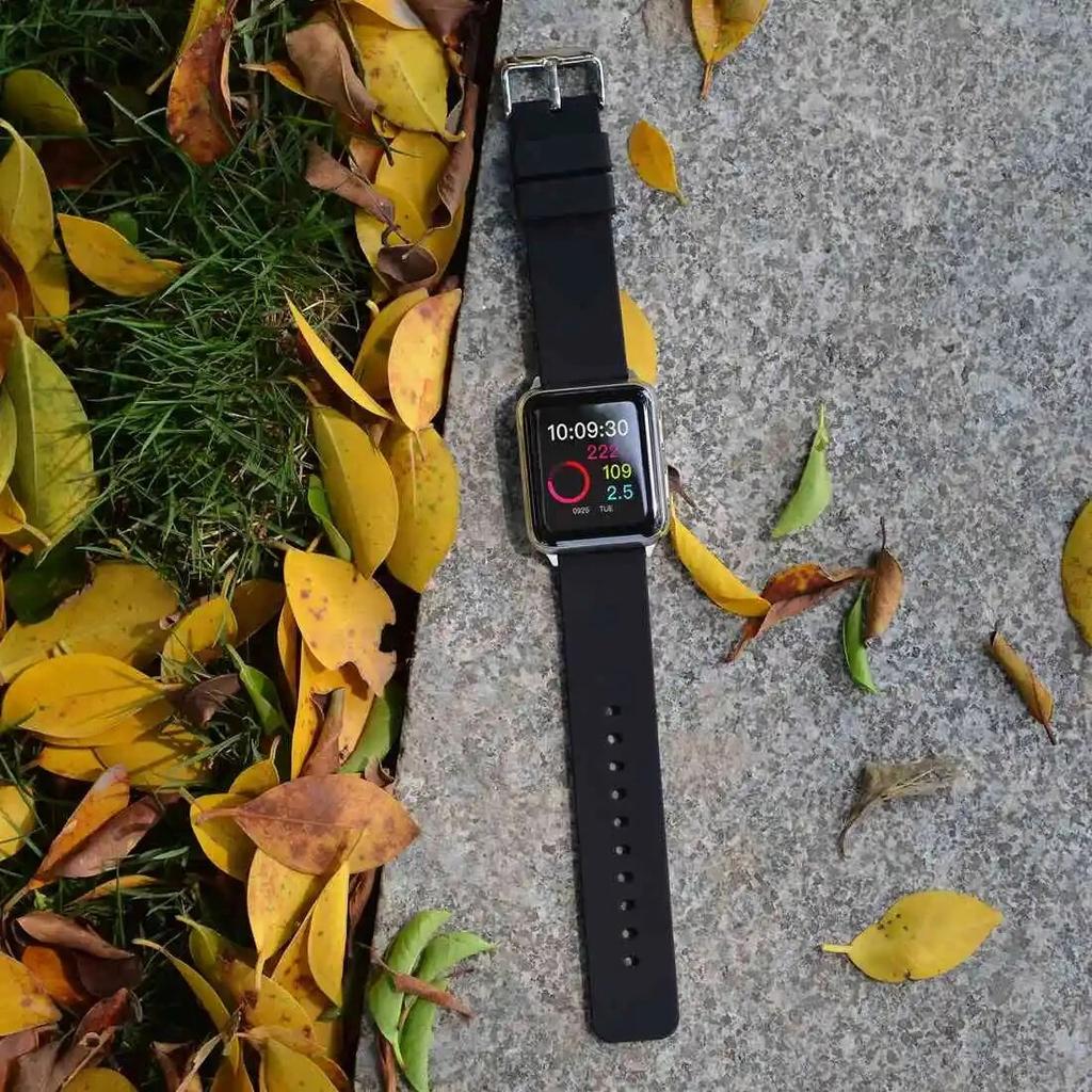 20mmwatch Strap 22mm Universal Watch Band Silicone Rubber Link Bracelet Wrist Strap Light Soft For Smartwatch