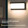 Modern Porch Light Waterproof LED Wall Lamp New Wall Lamp  Outdoor Lighting