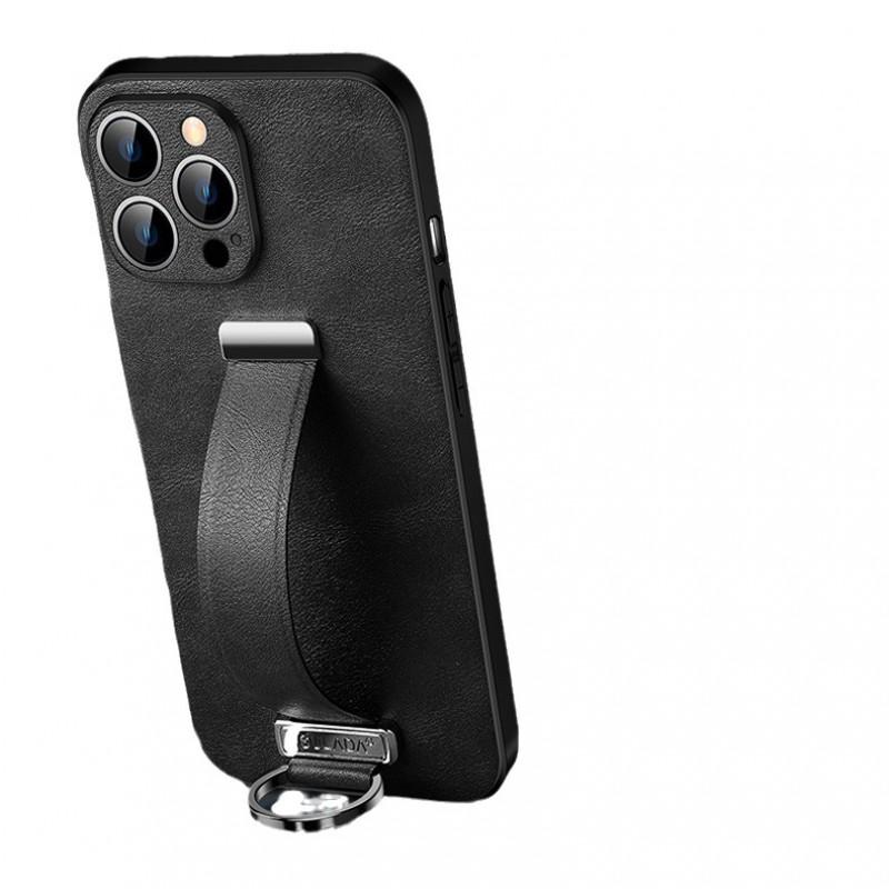Phone Case With Wrist Strap Ring Holder IPhone 12 13 14 Pro Max Camera Protection Shockproof Premium