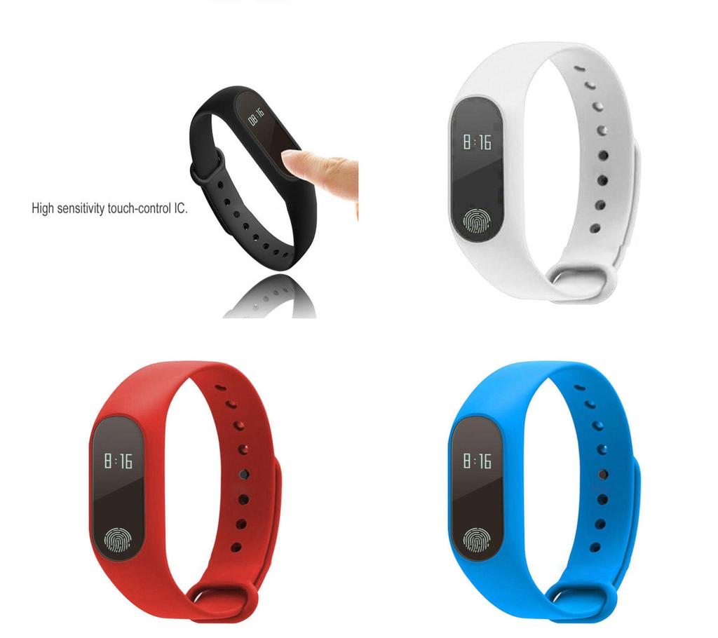 Stylish Bracelet Band 2 Bluetooth Smart Watch Featuring Heart Rate Monitor And Ip67 Waterproof Design