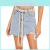 Waist Boho Women Belt With Shell Details And Leather Material For Spring And Fall Outfits