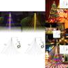 Led Christmas 2m Waterfall Light Usb Power Supply Garden Courtyard Decoration