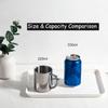 Stainless Steel Mug Coffee Cup Camping Mug Metal Coffee Tea Cup Mug Portable Milk Tea Cup Tumbler Water Mug Outdoor Drinking Cup