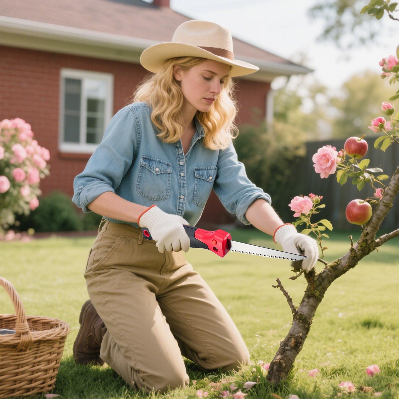 Складная ножовка 6 дюймов Складная пила для гипсокартона Резак Тройные зубья Маленькая ручная пила по дереву Для костей ПВХ Штукатурка Металл Садоводство China Mainland