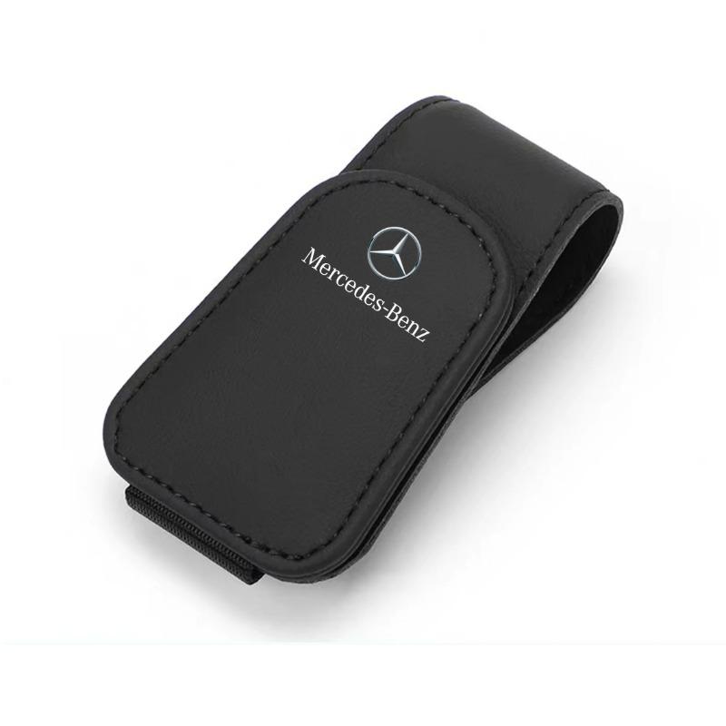 Car Eyeglass Holder Glasses Storage Clip For Mercedes Benz AMG GLE GLC W205 W206 W203 W204 W210 W212 Auto Sunglasses Accessorie