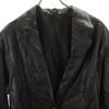 VALVERDE Made In Italy Genuine Leather Leather Coat 40 Black Women Used
