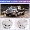 Front& Rear Dually Chrome Wheel Center Hub Cap Covers 68081010AA, 68081015AC For Dodge Ram 3500 2011-2018
