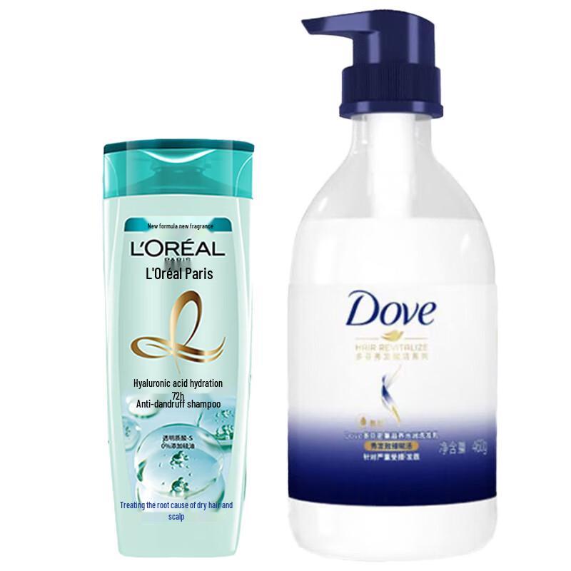 Набор: Гель для душа Dove и Шампунь L Oréal