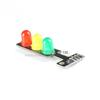 5V Three-Color LED Traffic Light Module: Red, Green, Yellow for Electronic Projects